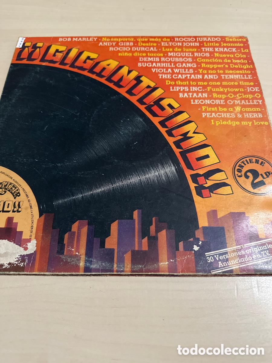 Discos de vinilo: VIN8445 gigsntisimo vinilo segunda mano