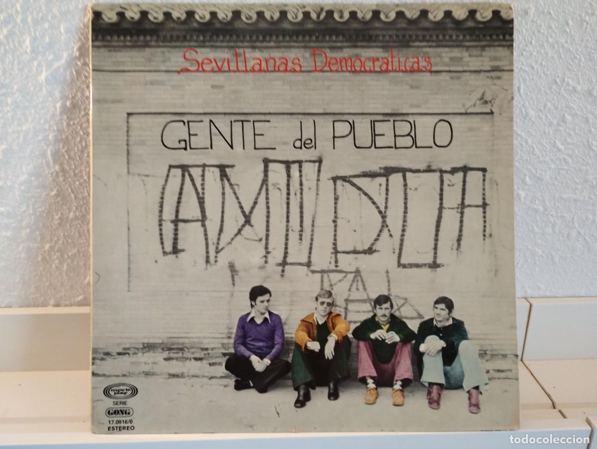 Discos de vinilo: Disco de Vinilo de Gente del Pueblo &rdquo;Sevillanas Democr&aacute;ticas&rdquo;