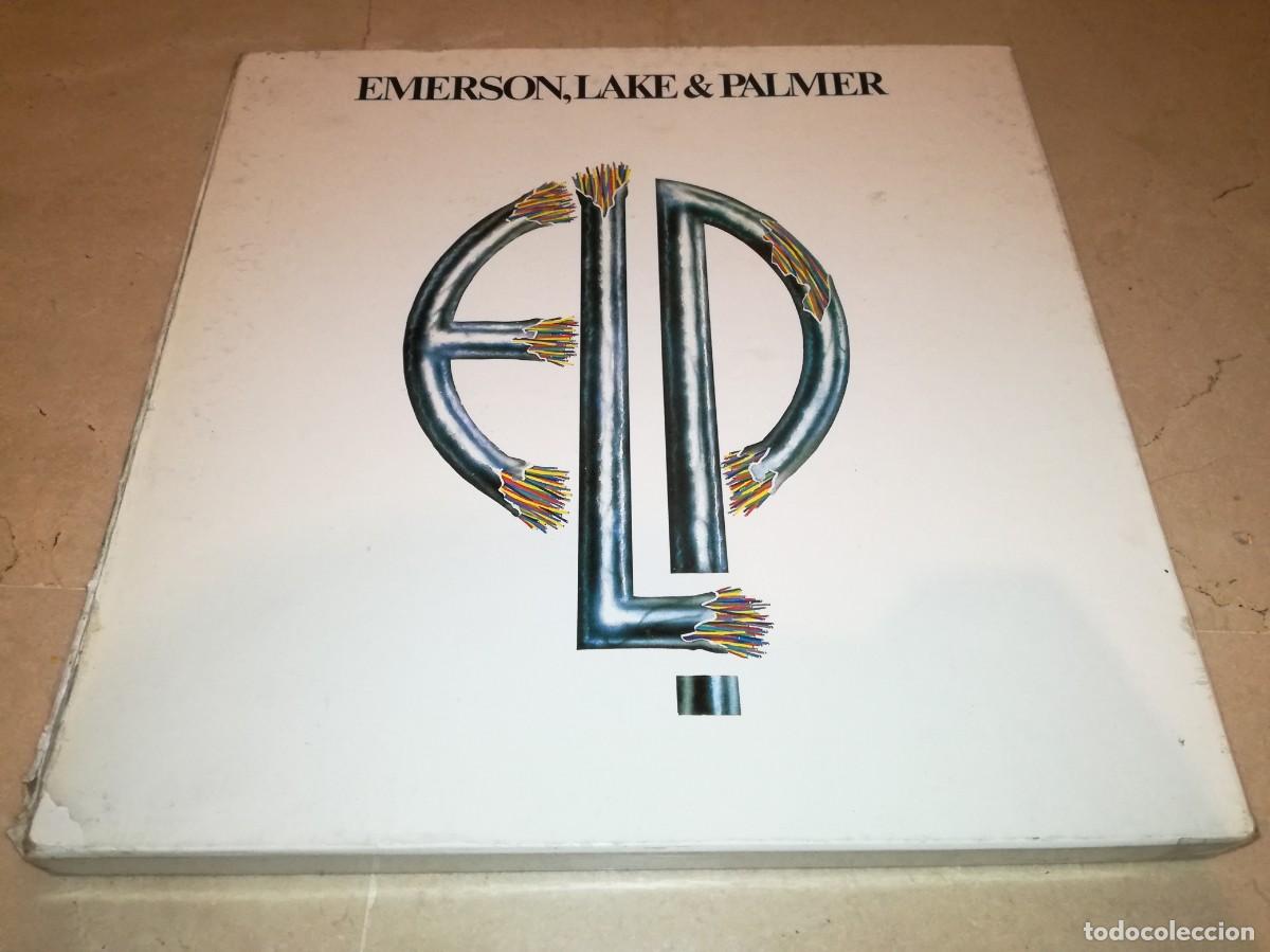 Discos de vinilo: CAJA BOX CON LOS 4 PRIMEROS LPs DE EMERSON, LAKE & PALMER-EDICI&Oacute;N ESPA&Ntilde;OLA