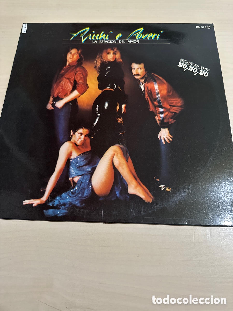 Discos de vinilo: VIN8446 ricchi e poveri la estaci&oacute;n del amor vinilo segunda mano