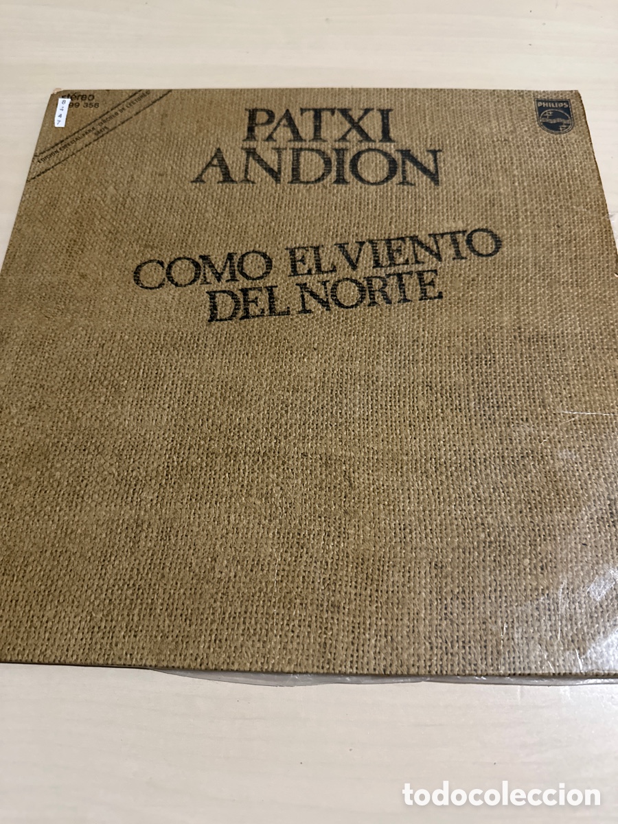 Discos de vinilo: VIN8447 patxi andion como el viento del norte vinilo segunda mano