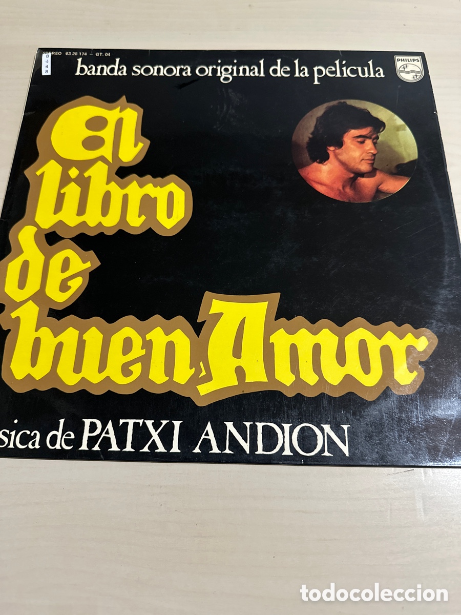 Discos de vinilo: VIN8448 el libro de buen amor patxi andion vinilo segunda mano
