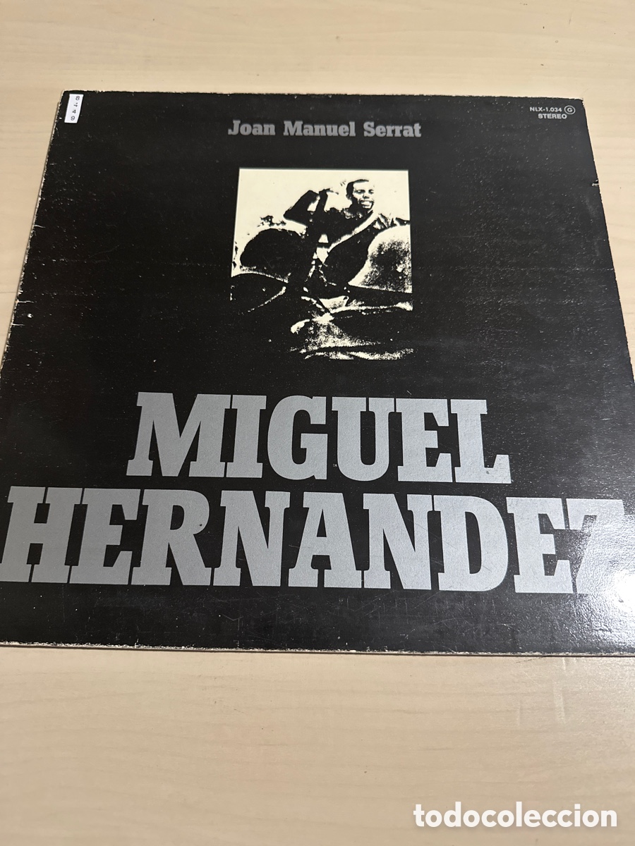 Discos de vinilo: VIN8449 Joan Manuel Serrat Miguel Hern&aacute;ndez vinilo segunda mano
