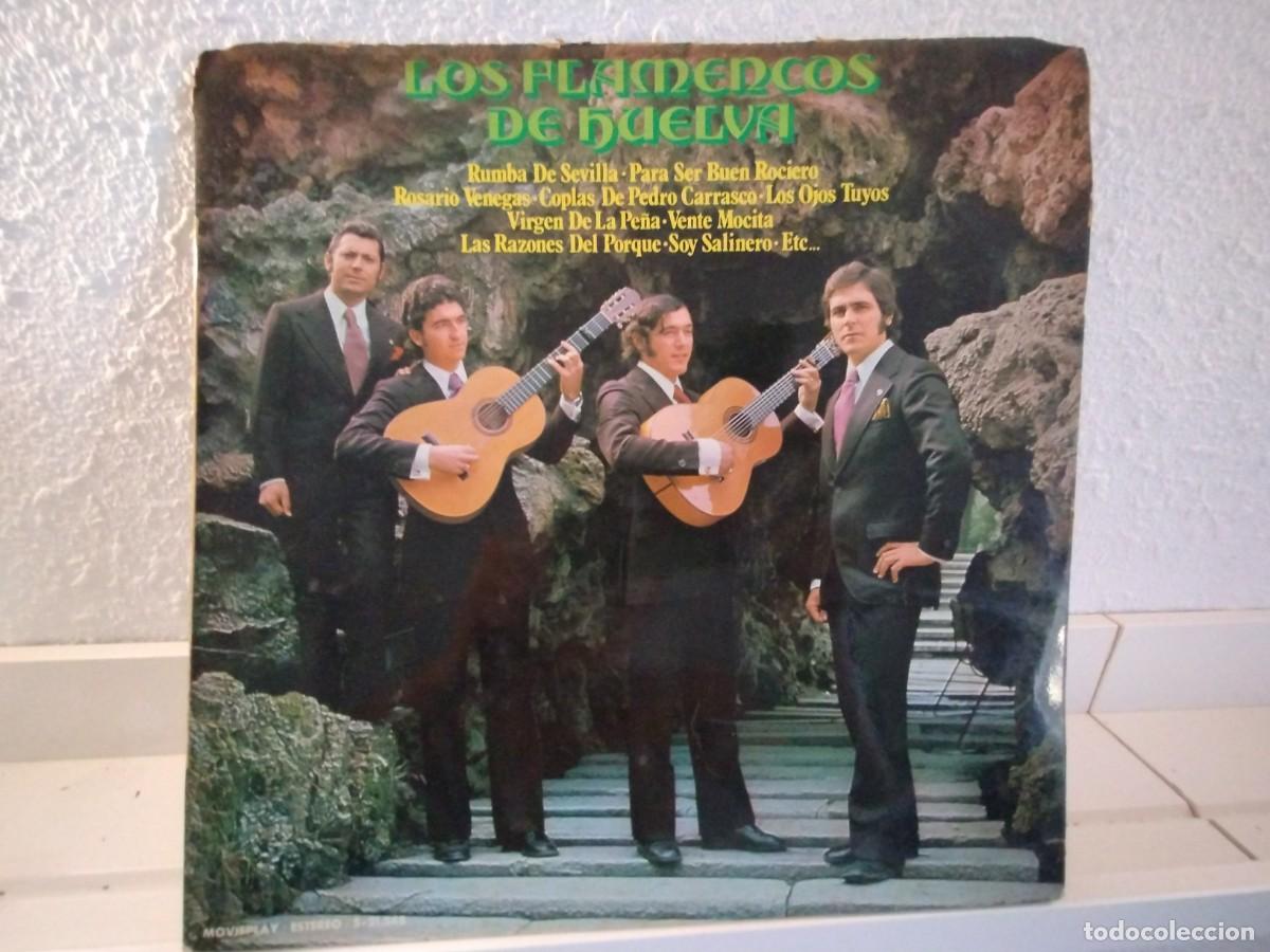 Discos de vinilo: Disco de Vinilo de Los Flamencos de Huelva &rdquo;Coplas de Pedro Carrasco / Rosario Venegas&rdquo;