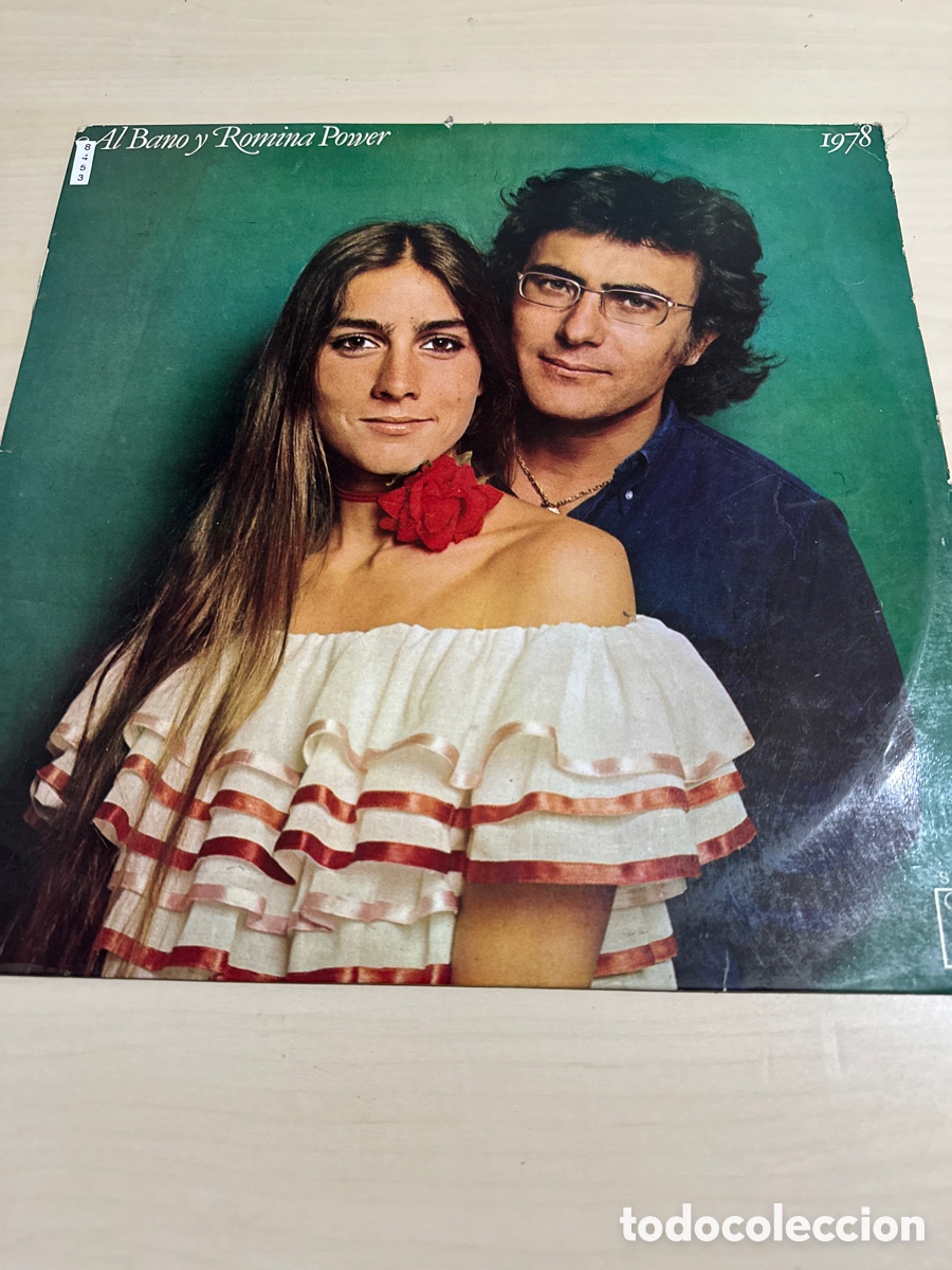 Discos de vinilo: VIN8453 al bano y Romina power 1978 vinilo segunda mano