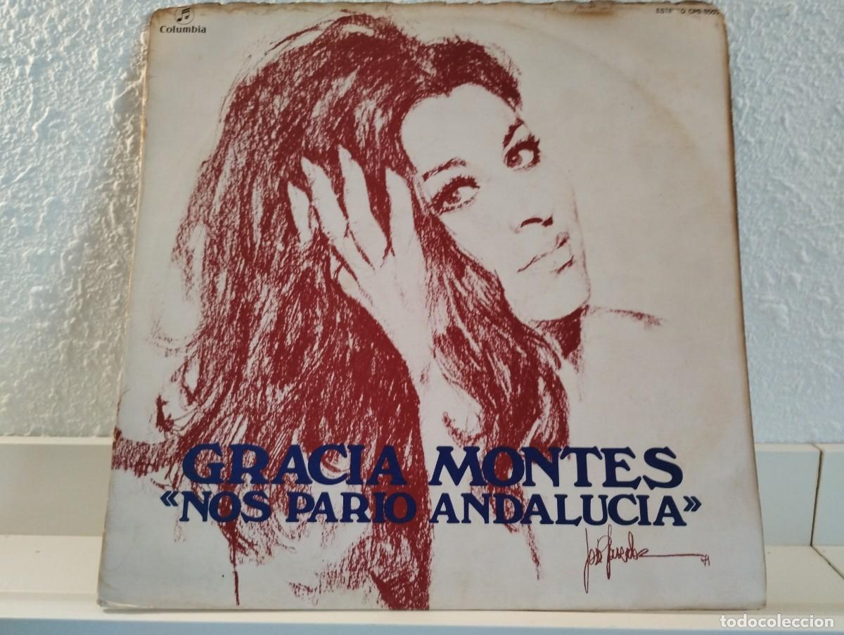 Discos de vinilo: Disco de Vinilo de Gracia Montes &rdquo;Nos Pari&oacute; Andaluc&iacute;a&rdquo;