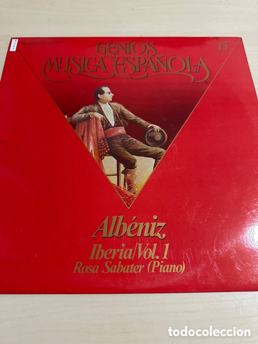 Discos de vinilo: VIN8457 genios de la m&uacute;sica espa&ntilde;ola vinilo segunda mano