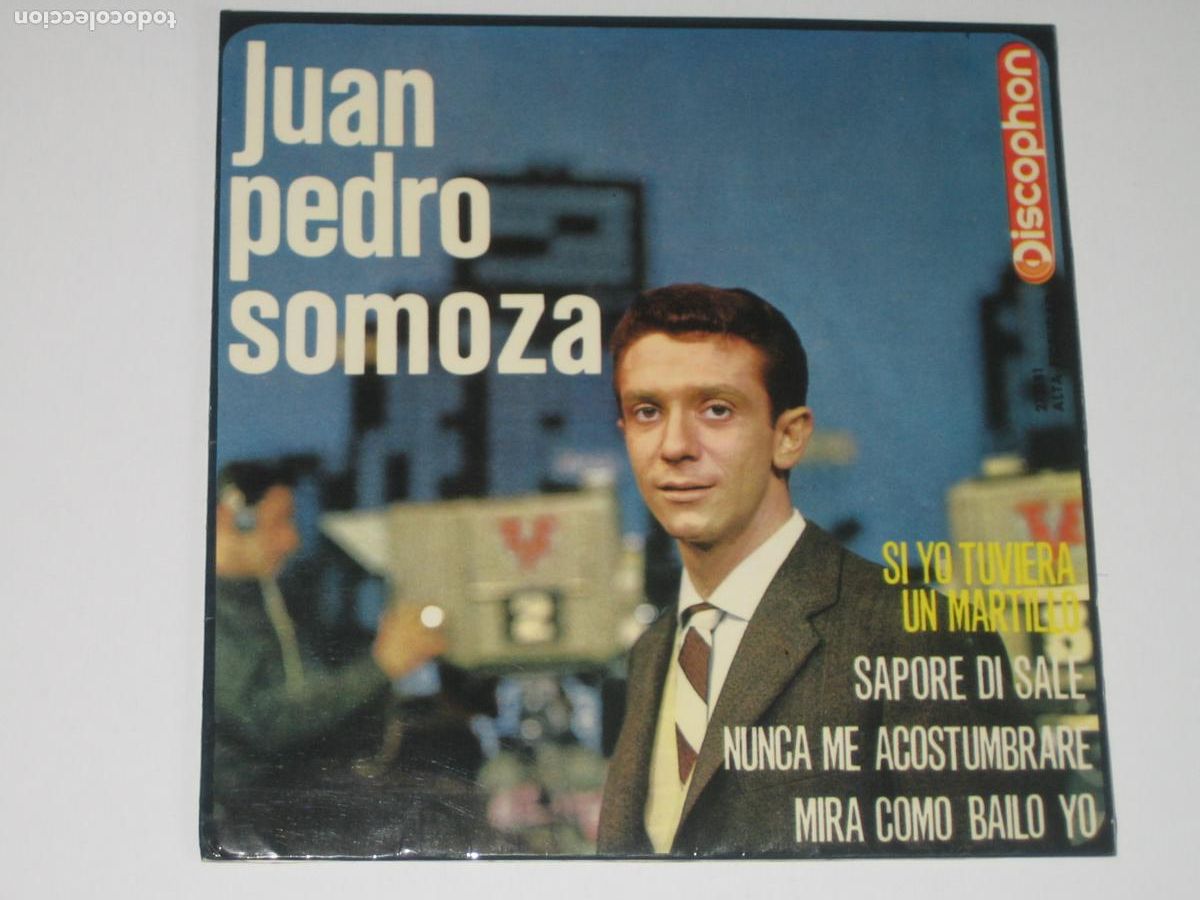 Discos de vinilo: DISCOFERTA - SINGLE/EPS -VER FOTO - JUAN PEDRO SOMOZA - MUY NUEVO