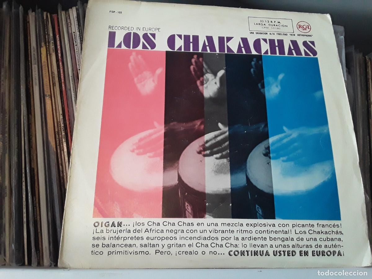 Discos de vinilo: Los Chakachas - Recorded In Europe (LP, Album) edic. spain 1962