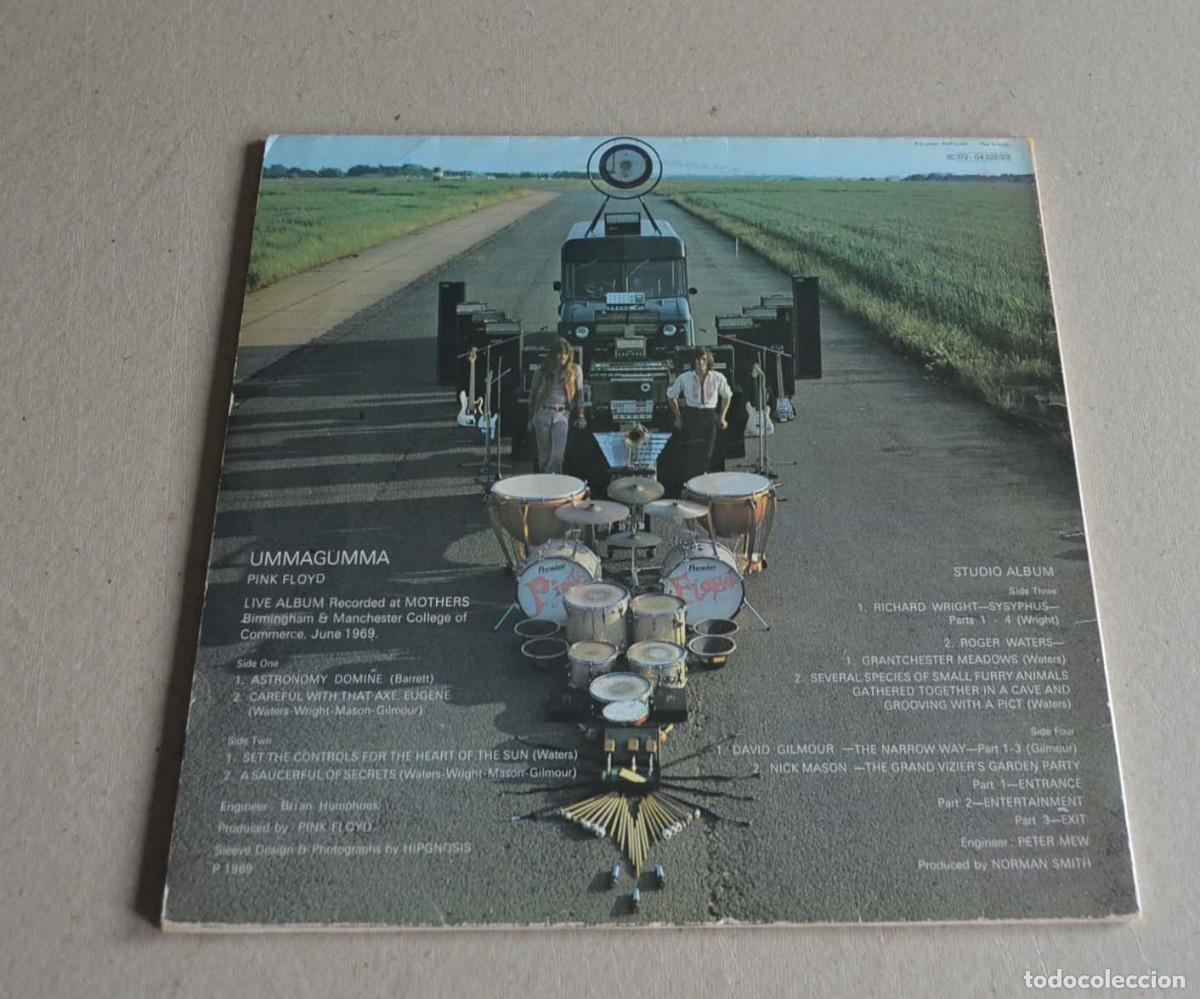 Discos de vinilo: PINK FLOYD - UMMAGUMMA (DISCO DOBLE) - Foto 2