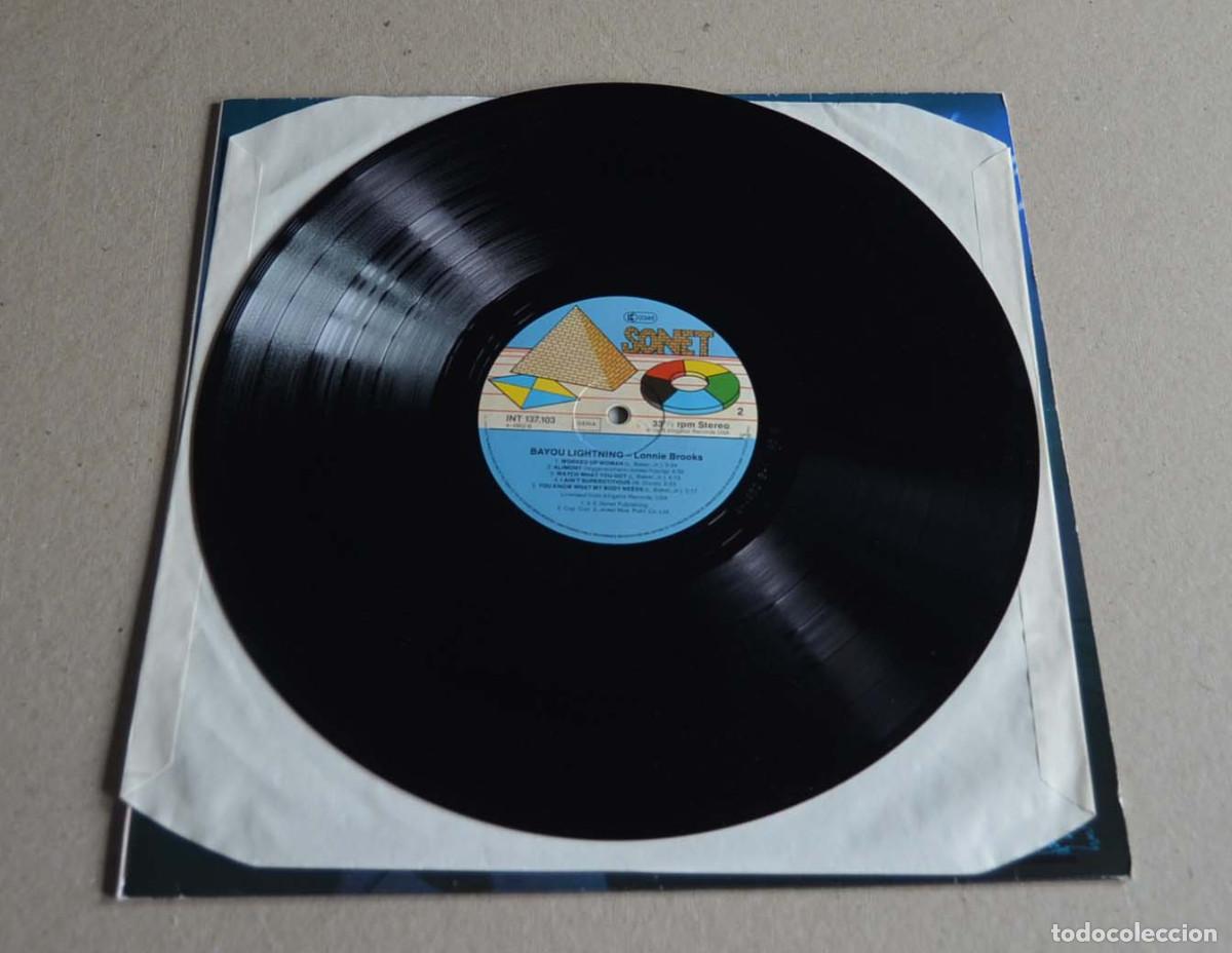 Discos de vinilo: LONNIE BROOKS - BAYOU LIGHTNING - Foto 3