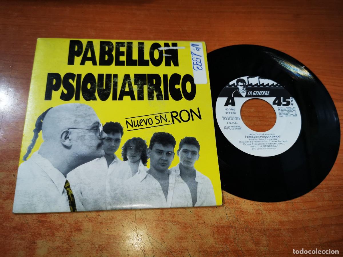 Discos de vinilo: PABELLON PSIQUIATRICO Ron / Enanos SINGLE VINILO PROMO 1989 JOSE ANTONIO CANTA CONTIENE 2 TEMAS