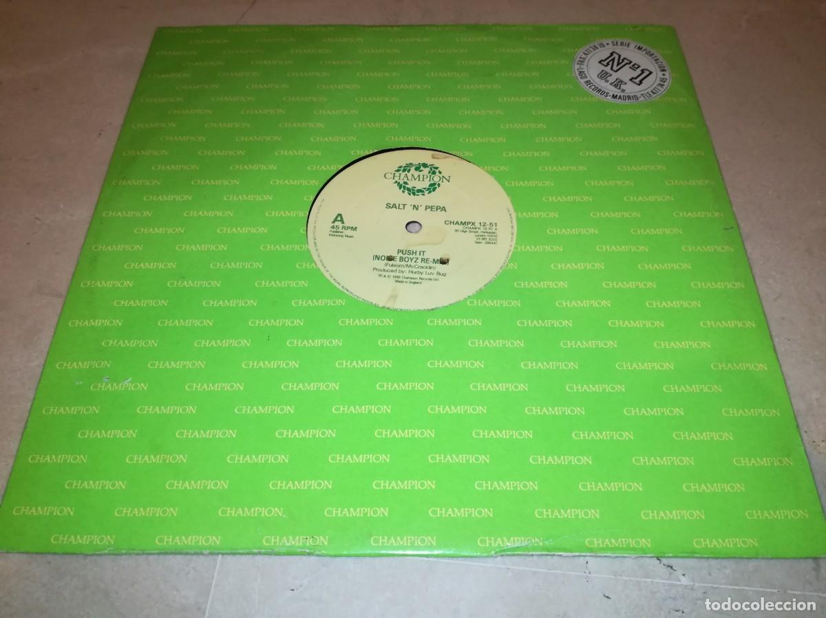 Discos de vinilo: SALT N PEPA-PUSH IT - Foto 1