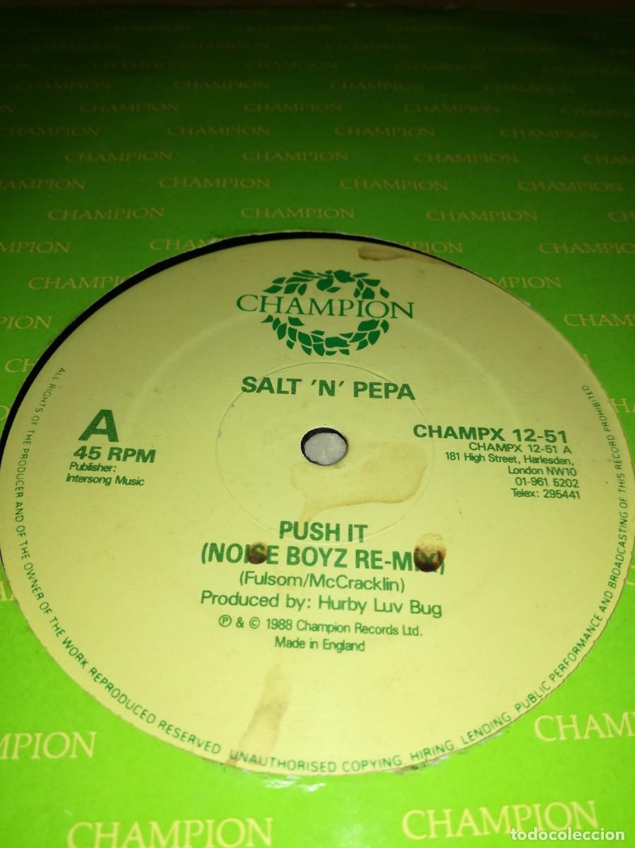 Discos de vinilo: SALT N PEPA-PUSH IT - Foto 2
