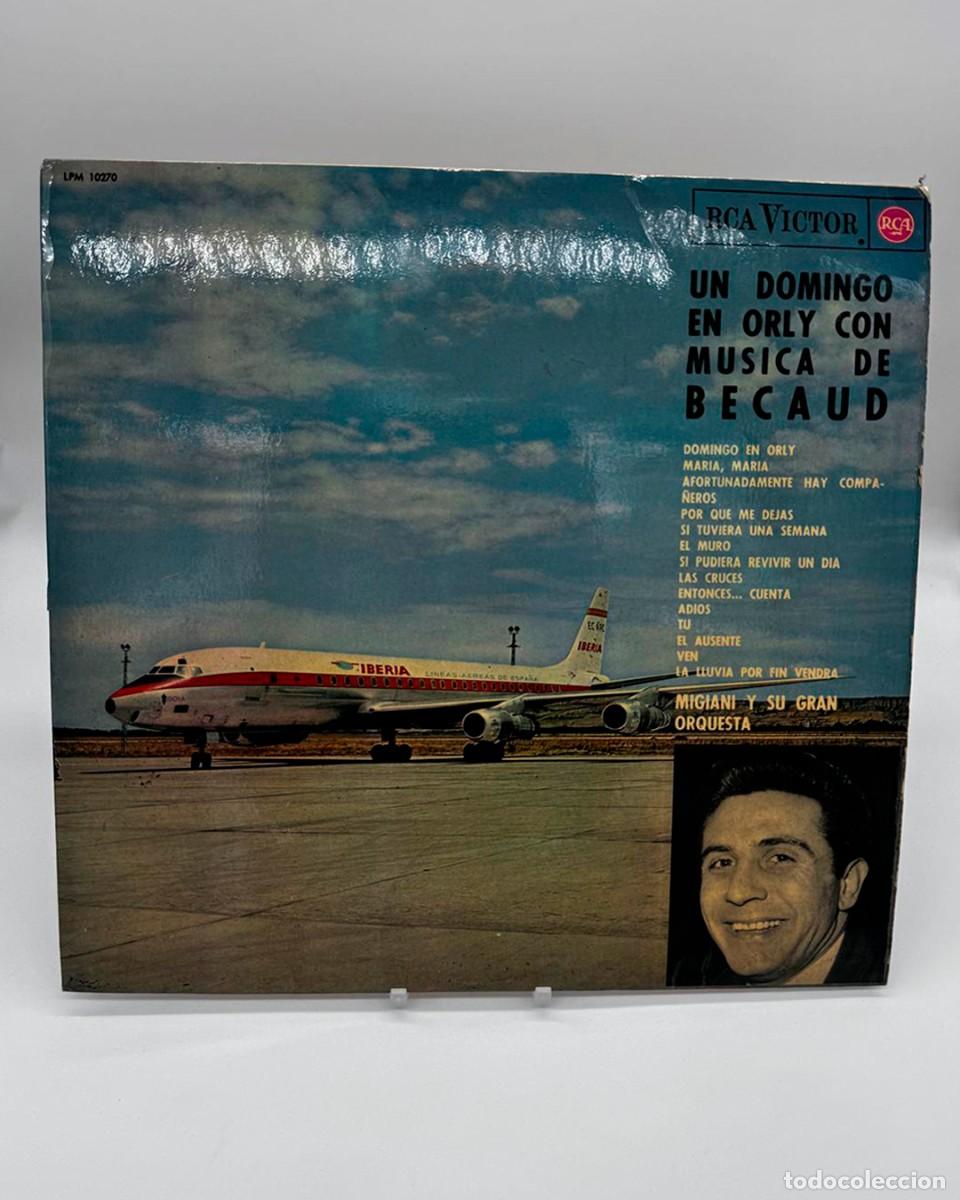 Discos de vinilo: LP vinilo Migiani y su Gran Orquesta - Bravo Becaud! - RCA Victor (1966)