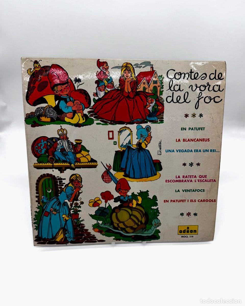 Discos de vinilo: LP vinilo J. Casas Aug&eacute; - Contes de la vora del foc - Odeon (1963)