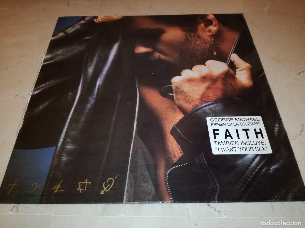Discos de vinilo: GEORGE MICHAEL-FAITH-CONTIENE ENCARTE-ORIGINAL ESPA&Ntilde;OL 1987