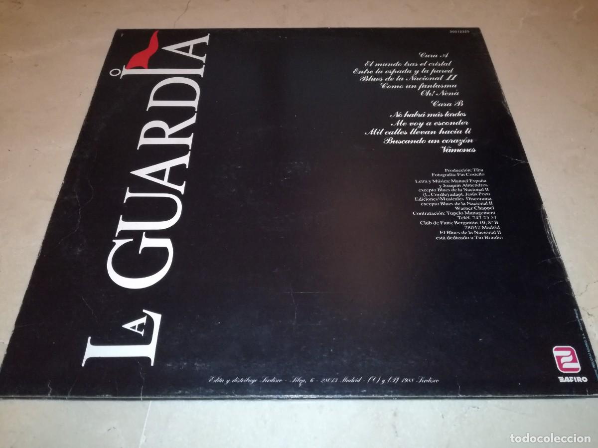 Discos de vinilo: LA GUARDIA-V&Aacute;MONOS-ORIGINAL 1988 - Foto 2