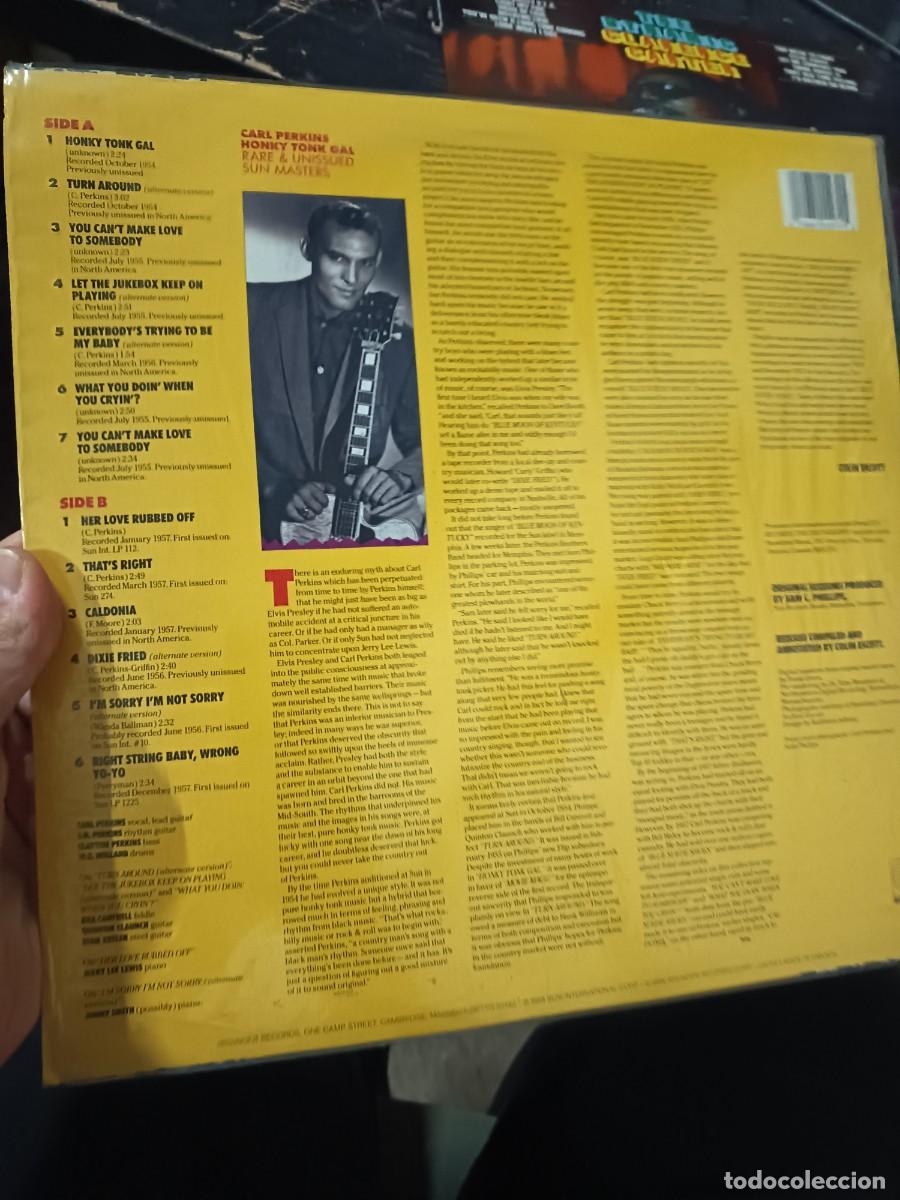 Discos de vinilo: DISCO LP CARL PERKINS - Foto 2