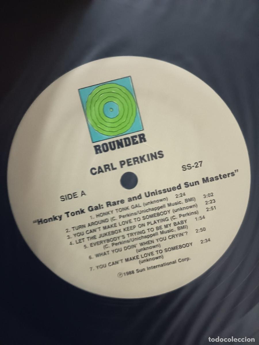 Discos de vinilo: DISCO LP CARL PERKINS - Foto 3