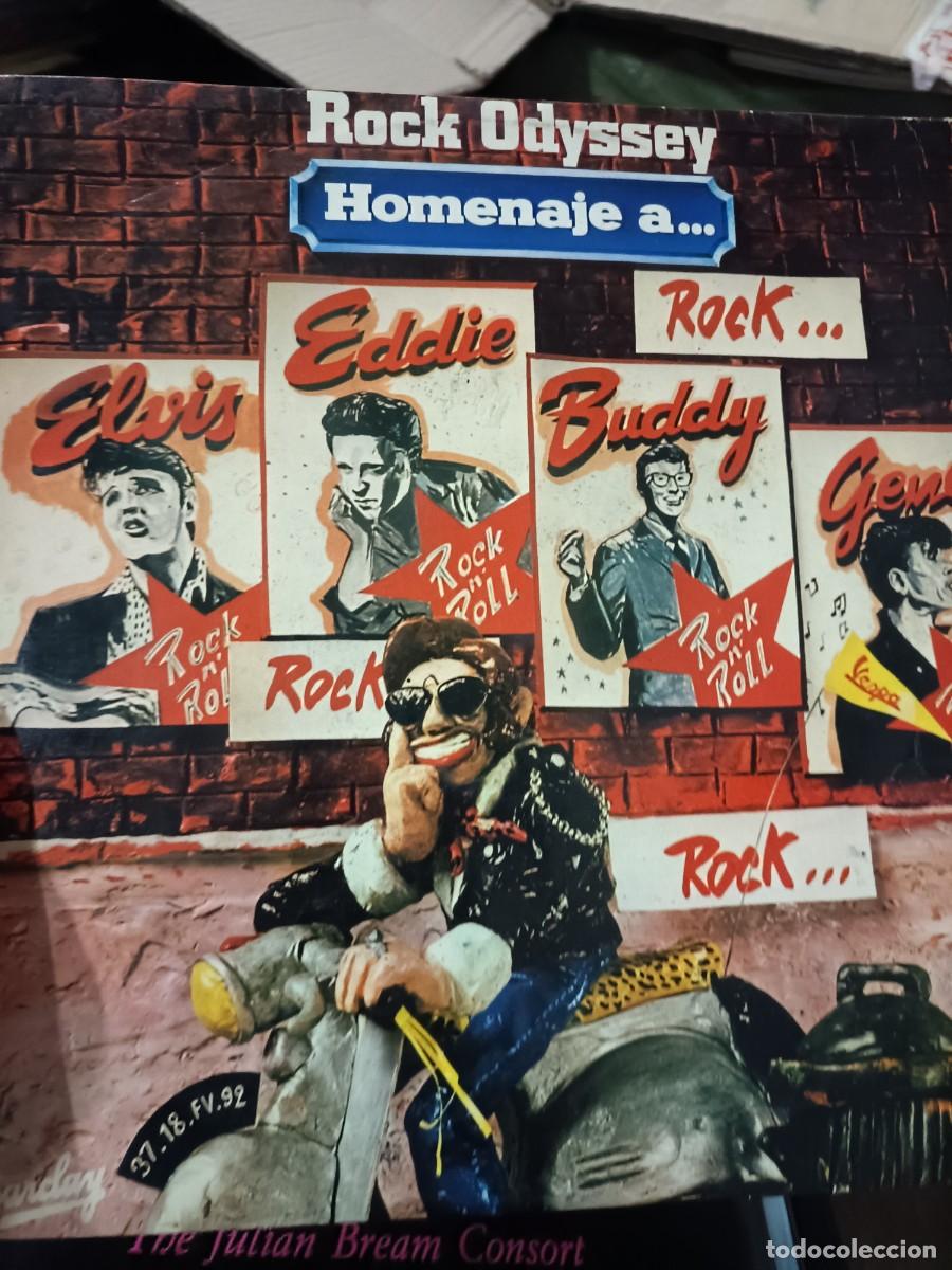 Discos de vinilo: DISCO LP HOMENAJE A ELVIS ,EDDY,BUDDY,GENE ETC