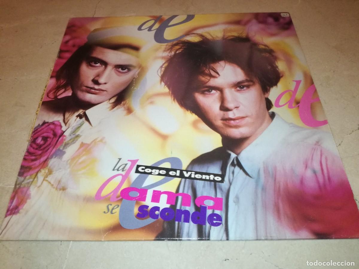 Discos de vinilo: LA DAMA SE ESCONDE-COGE EL VIENTO-ORIGINAL 1989