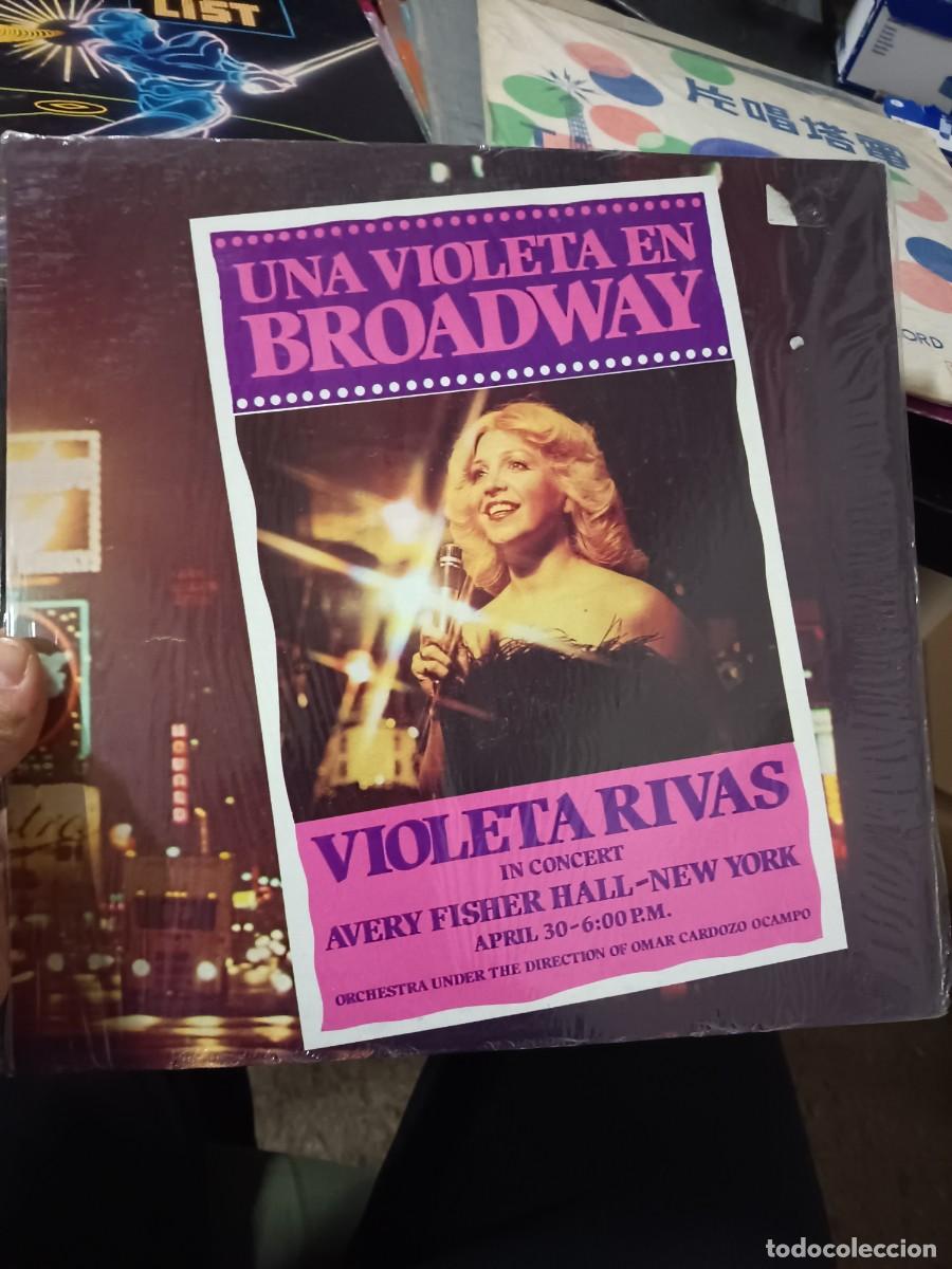 Discos de vinilo: DISCO LP VIOLETA RIVAS EN CONCIERTO
