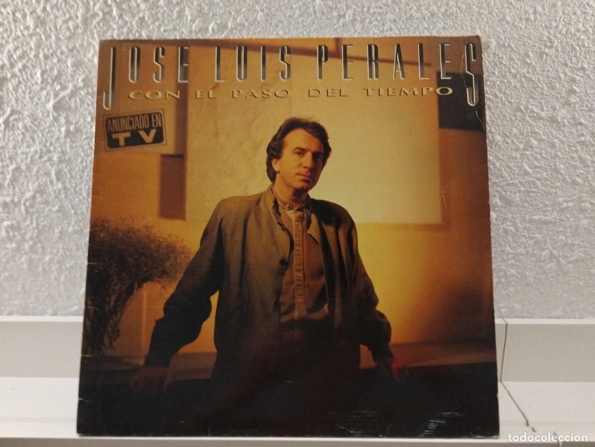 Discos de vinilo: Disco de Vinilo de Jos&eacute; Luis Perales &rdquo;Con el paso del tiempo&rdquo;