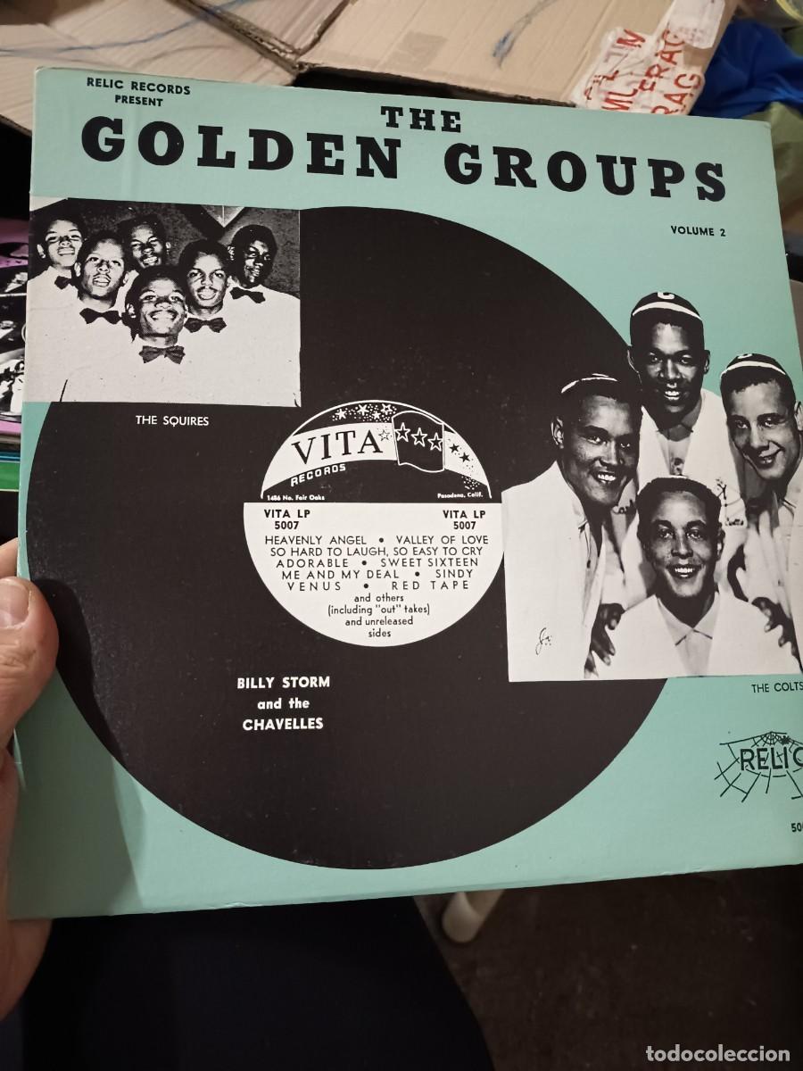 Discos de vinilo: DISCO LP THE GOLDEN GROUPS - Foto 1