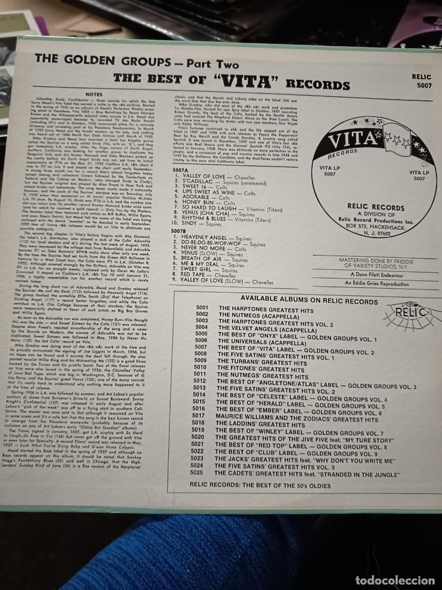 Discos de vinilo: DISCO LP THE GOLDEN GROUPS - Foto 2