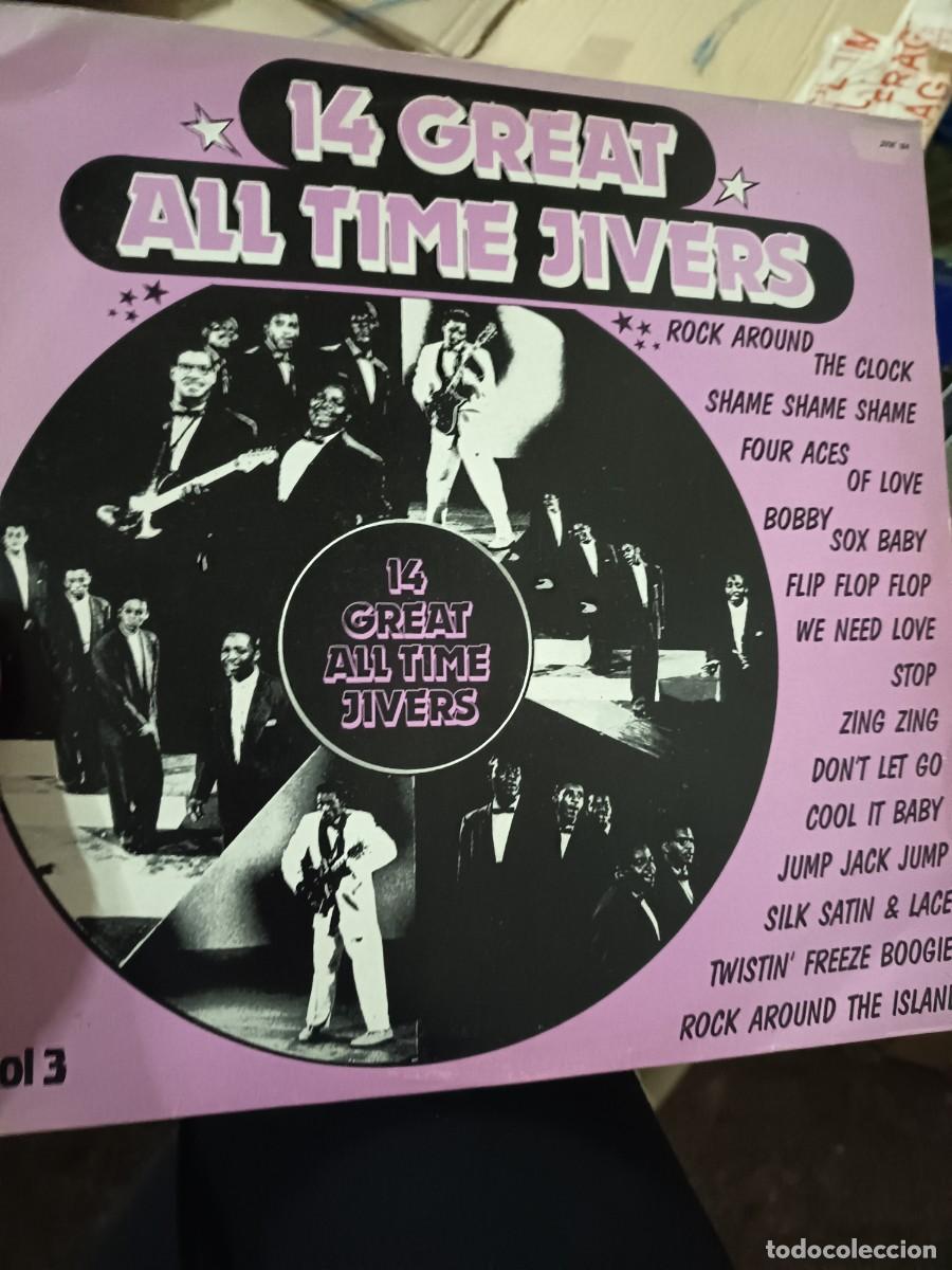 Discos de vinilo: DISCO LP 14 GREAT ALL TIME JIVERS