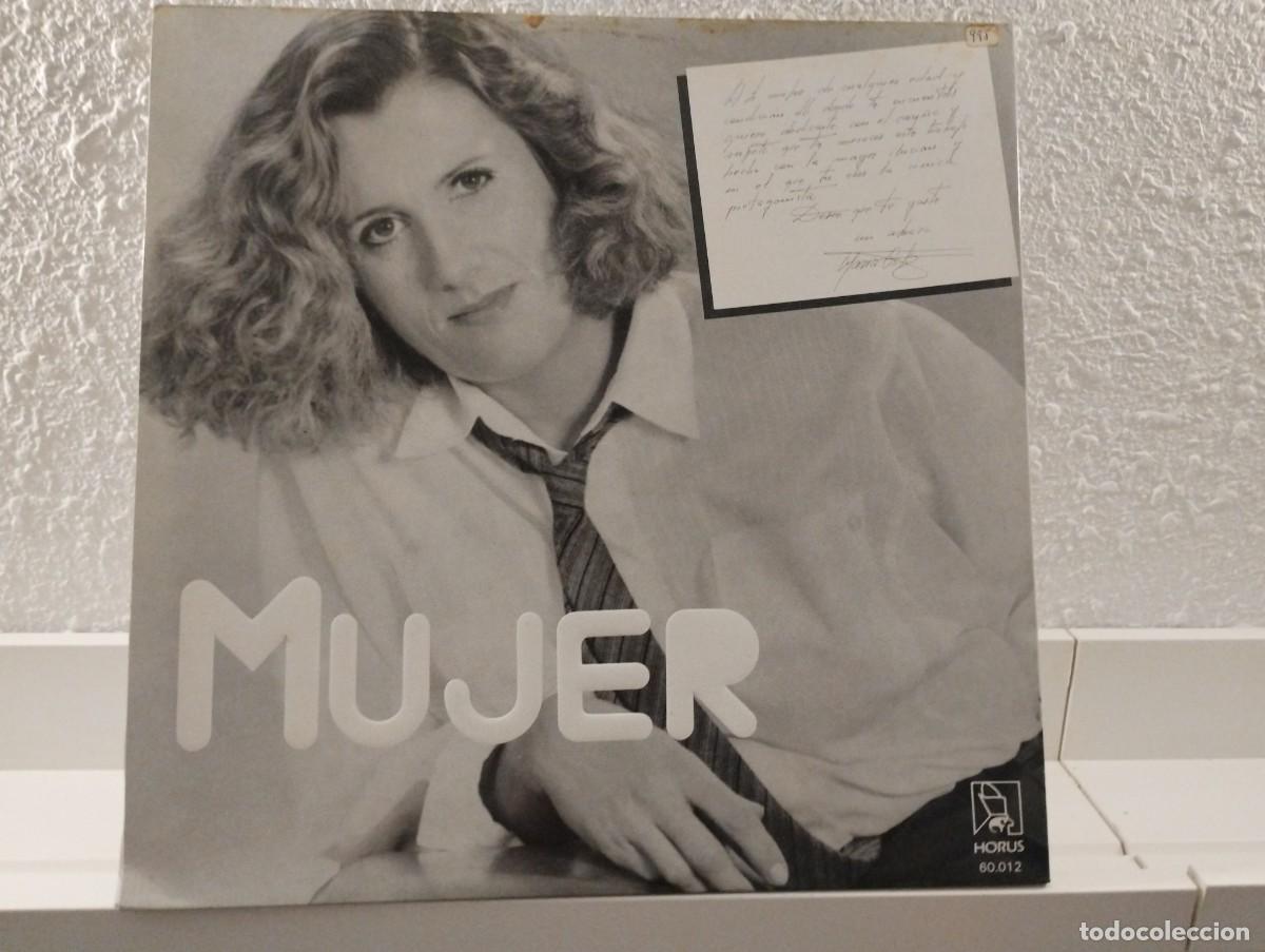 Discos de vinilo: Disco de Vinilo de Mar&iacute;a Ostiz &rdquo;Mujer&rdquo; - Foto 2