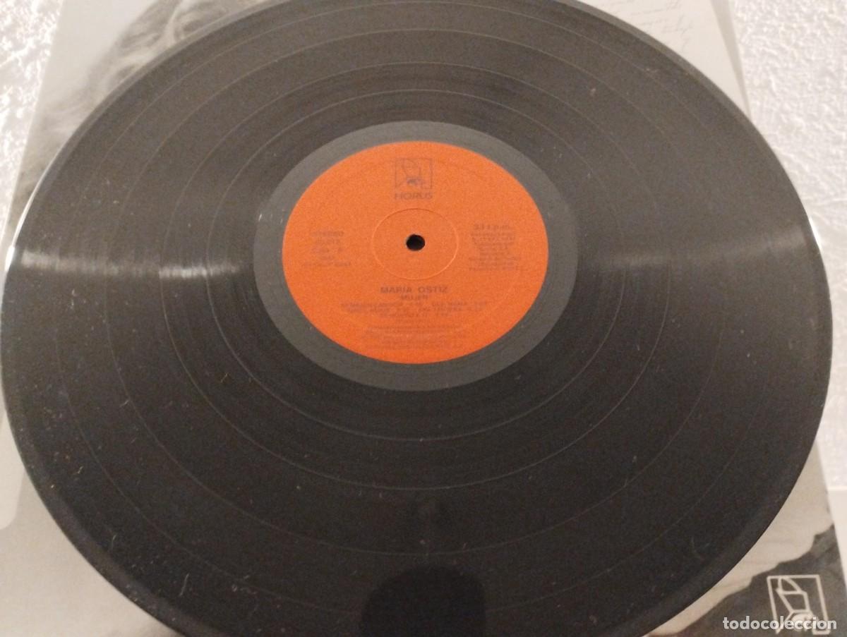 Discos de vinilo: Disco de Vinilo de Mar&iacute;a Ostiz &rdquo;Mujer&rdquo; - Foto 3