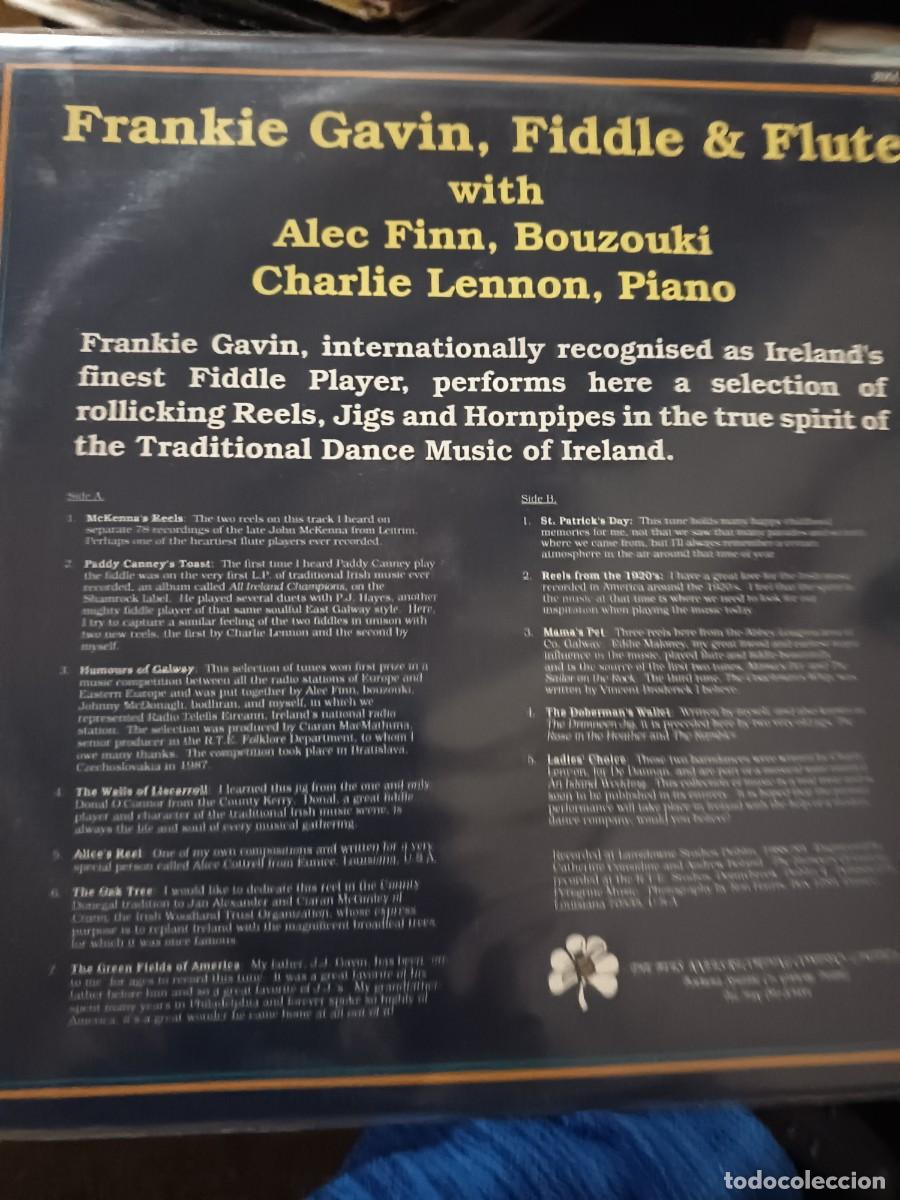 Discos de vinilo: LP DISCO FRANKIE GAVIN - Foto 2