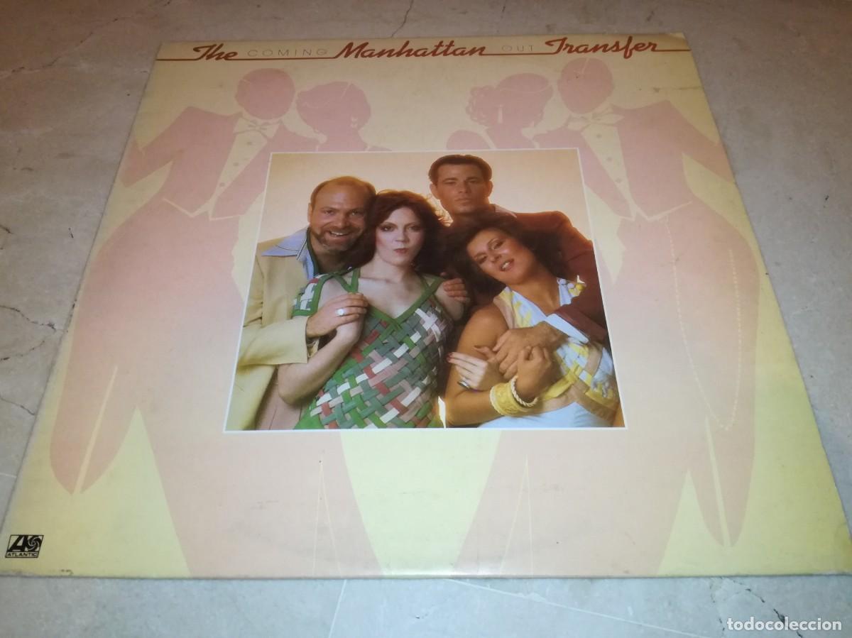 Discos de vinilo: THE MANHATTAN TRANSFER-COMING OUT-CONTIENE ENCARTE