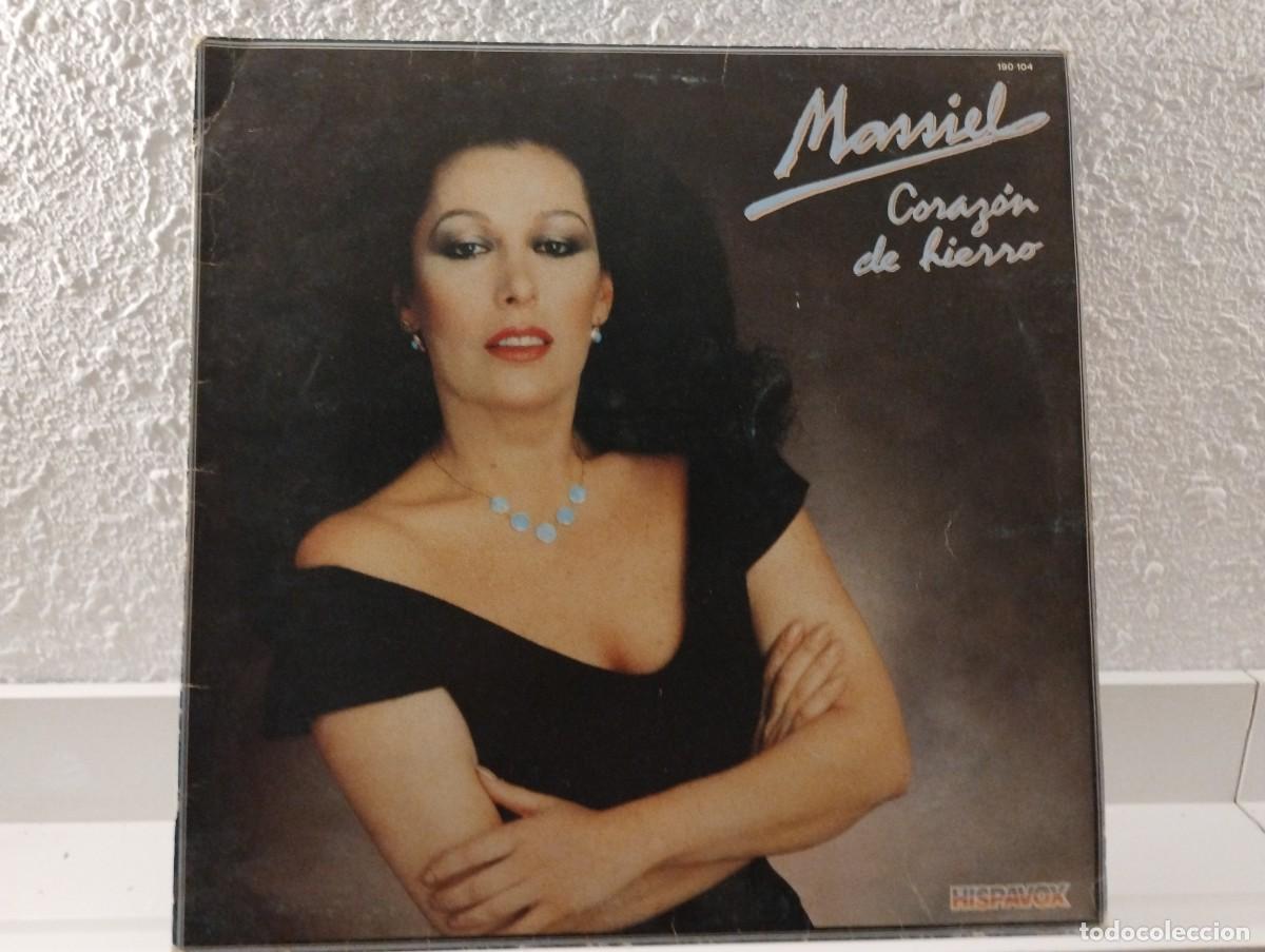 Discos de vinilo: Disco de Vinilo de Massiel &rdquo;Coraz&oacute;n de hierro&rdquo; - Foto 1