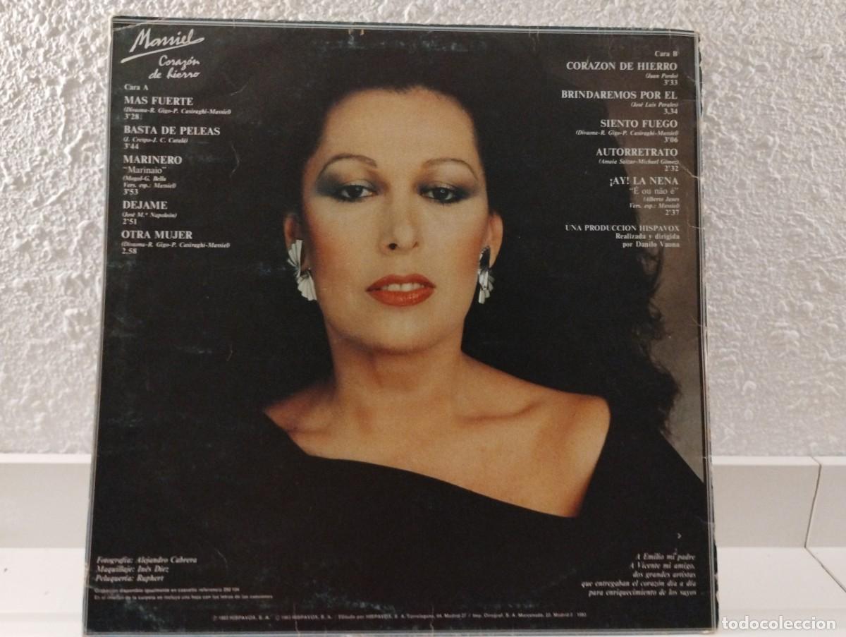 Discos de vinilo: Disco de Vinilo de Massiel &rdquo;Coraz&oacute;n de hierro&rdquo; - Foto 2