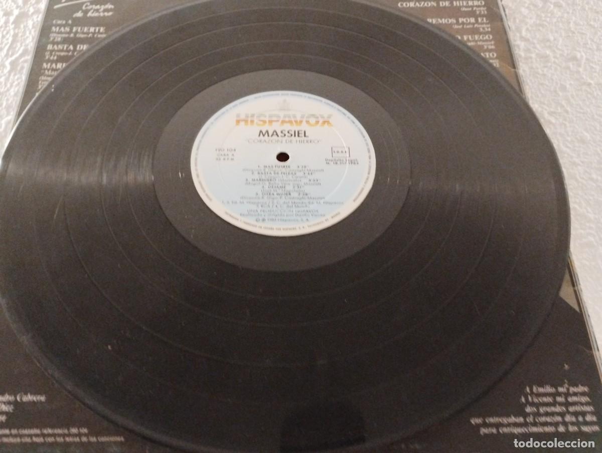 Discos de vinilo: Disco de Vinilo de Massiel &rdquo;Coraz&oacute;n de hierro&rdquo; - Foto 3