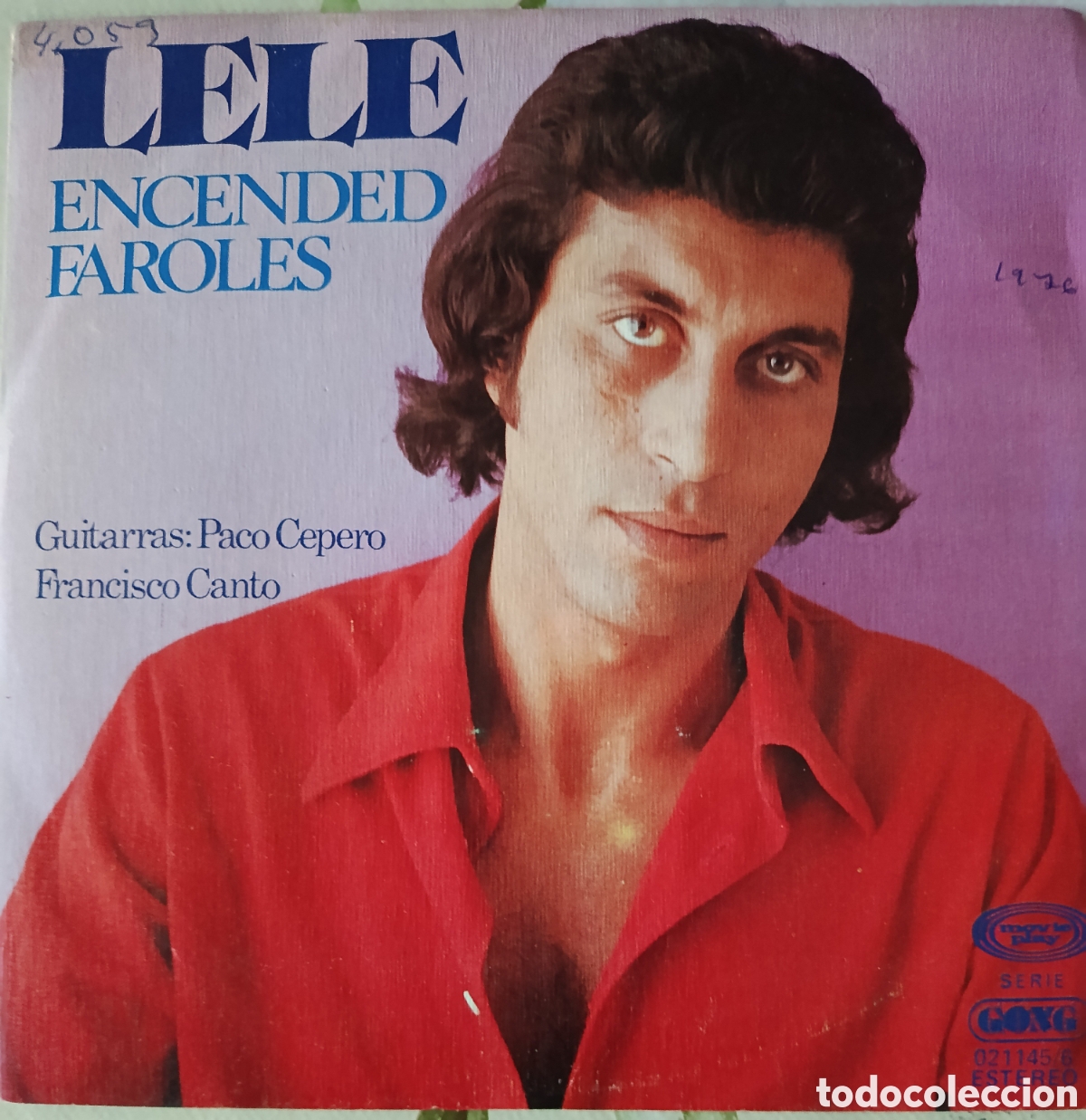 Discos de vinilo: Lele single sello editado en Espa&ntilde;a por el sello Movieplay a&ntilde;o 1976.