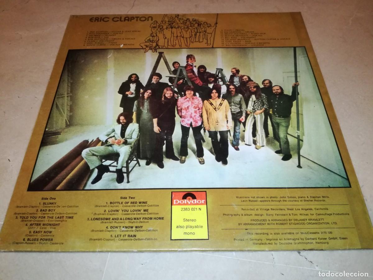 Discos de vinilo: ERIC CLAPTON-SU PRIMER LP-ORIGINAL 1970 - Foto 2