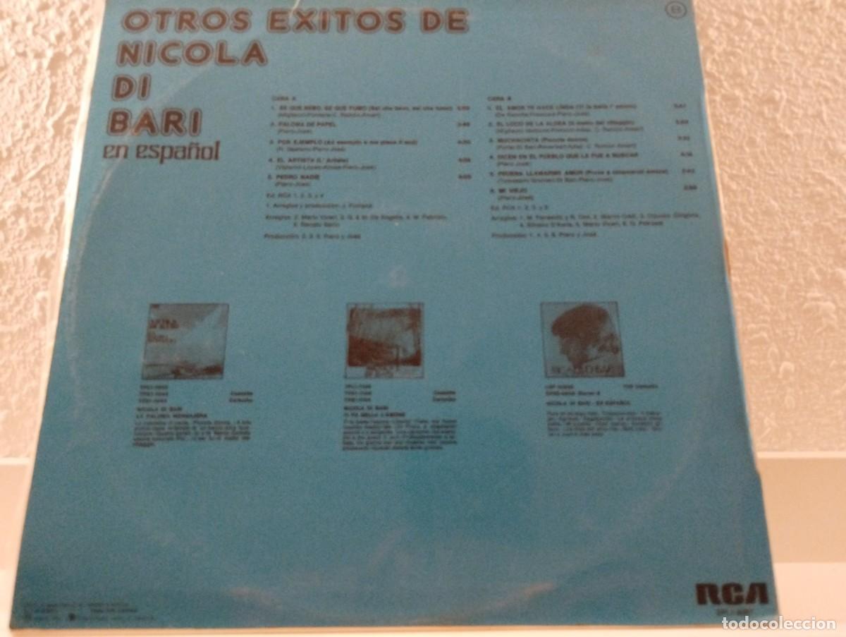 Discos de vinilo: Disco de Vinilo de Nicola Di Bari &rdquo;Otros &Eacute;xitos&rdquo; - Foto 2