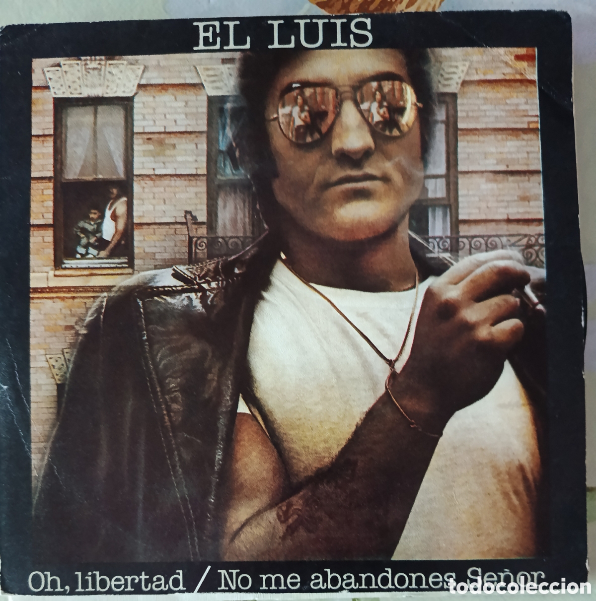 Discos de vinilo: El Luis single sello Epic editado en Espa&ntilde;a a&ntilde;o 1981 promocional.