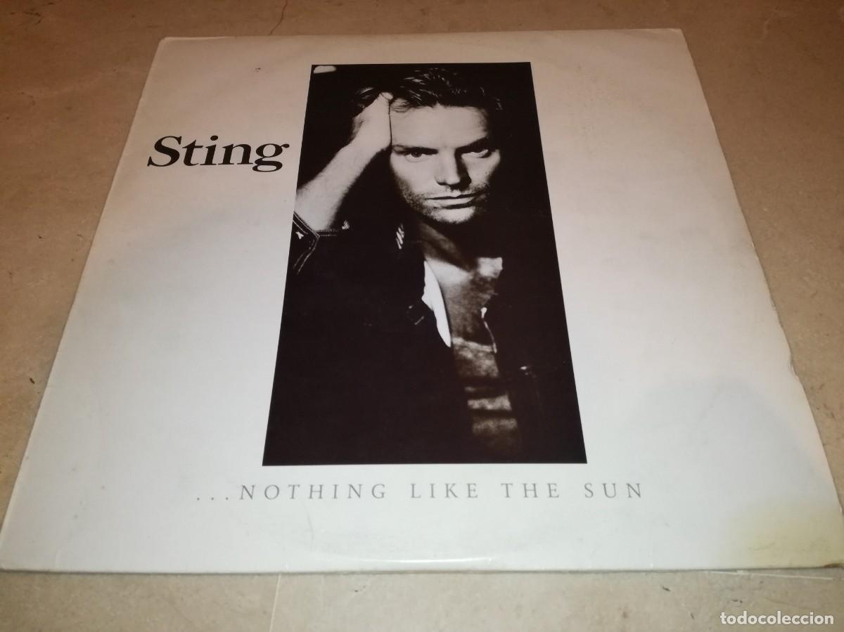 Discos de vinilo: STING-...NOTHING LIKE THE SUN-DOBLE LP-CONTIENE LOS ENCARTES-ORIGINAL ESPA&Ntilde;OL 1987