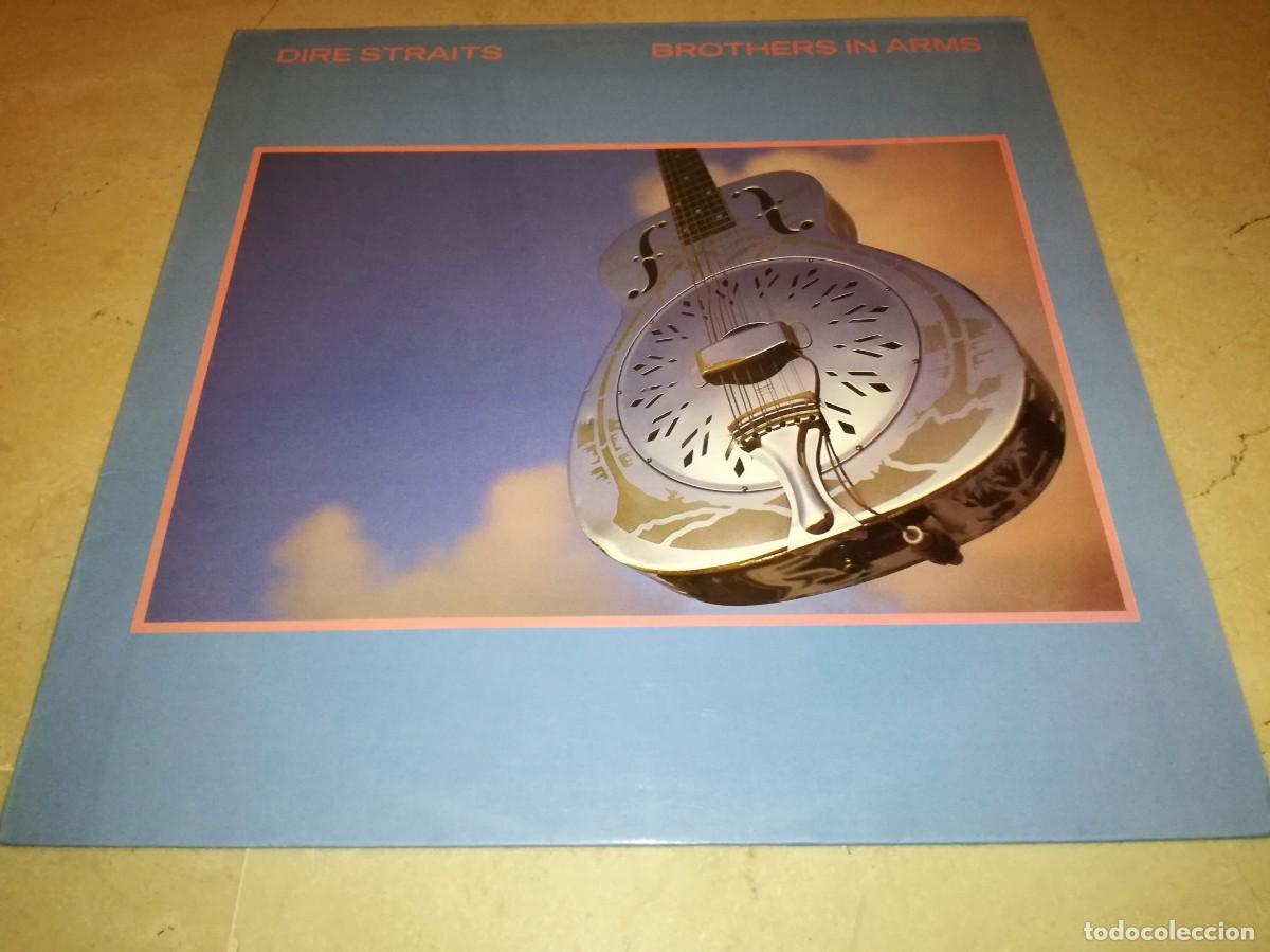 Discos de vinilo: DIRE STRAITS-BROTHERS IN ARMS-CONTIENE ENCARTE-ORIGINAL ESPA&Ntilde;OL 1985-EN MUY BUEN ESTADO