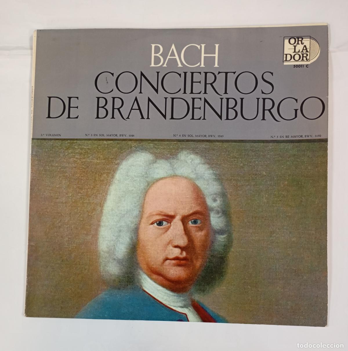 Discos de vinilo: BACH. CONCIERTOS DE BRANDENBURGO. LP. TDKDA54