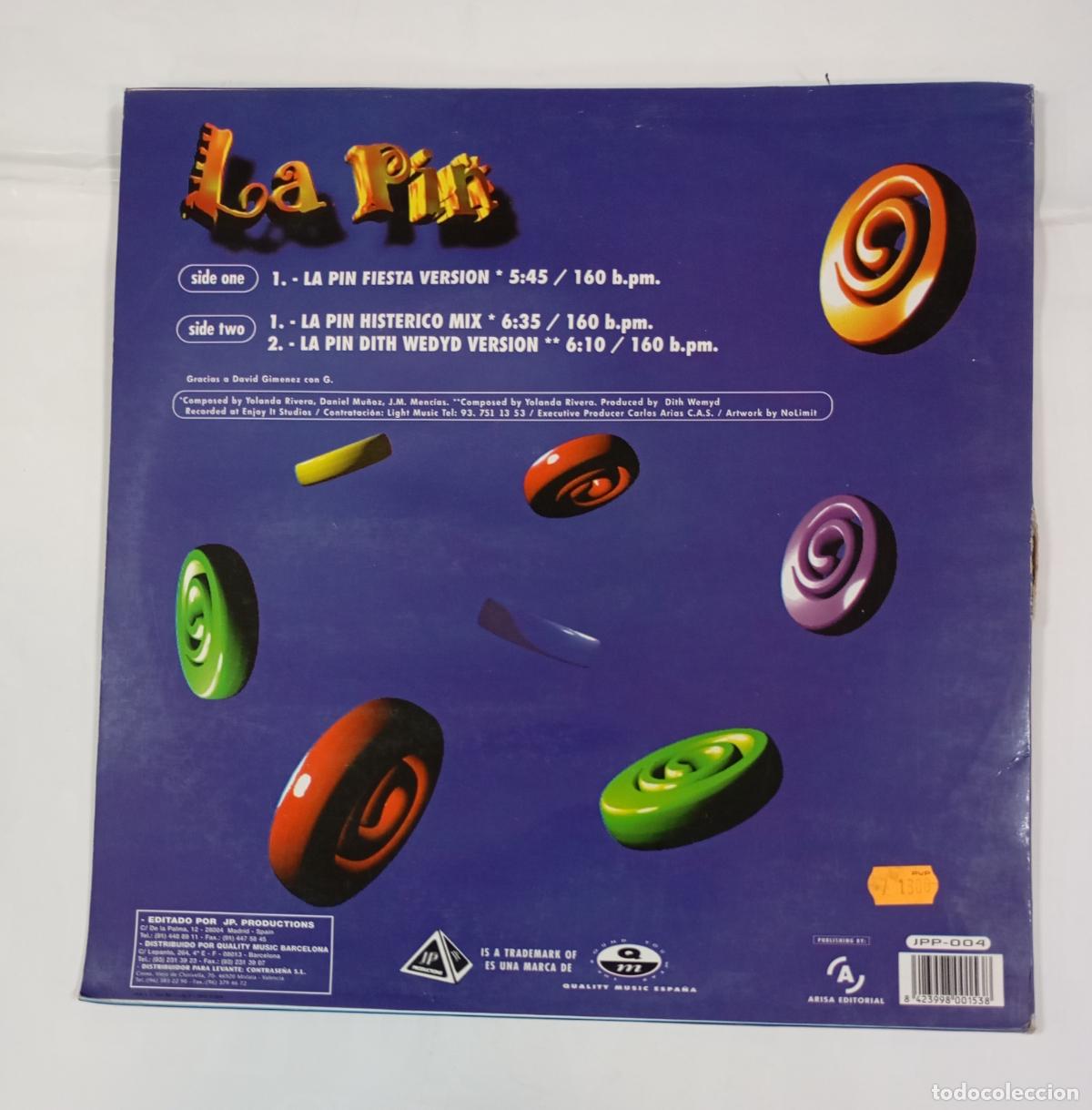 Discos de vinilo: LA PIN. EXTRA. MAXI-SINGLE. TDKDA54 - Foto 2