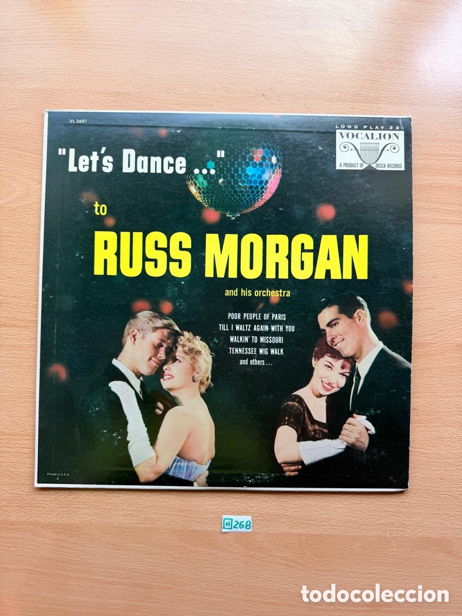 Discos de vinilo: Vinilo to russ morgan - Foto 1