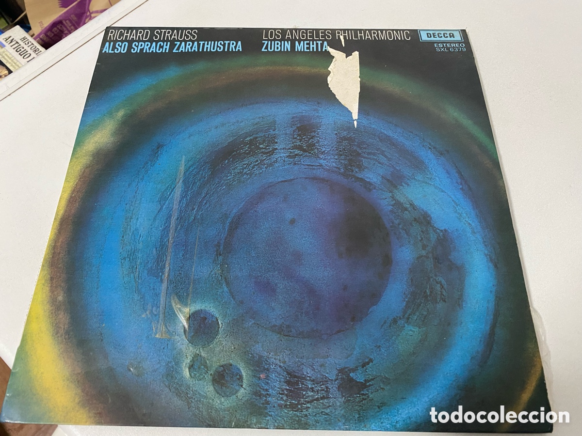 Discos de vinilo: Richard Strauss Also Sprach Zapathustra Los Angeles Philharmonic Zubin Mentha Lp