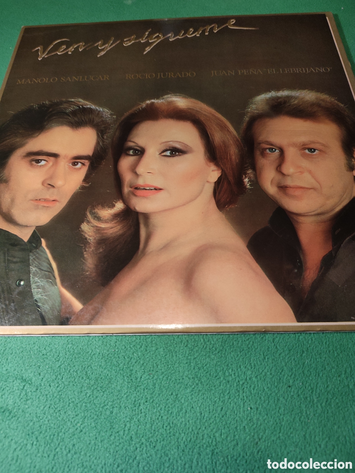 Discos de vinilo: M Sanlucar- R.Jurado- El Lebrijano- Ven y s&iacute;gueme 2 lps