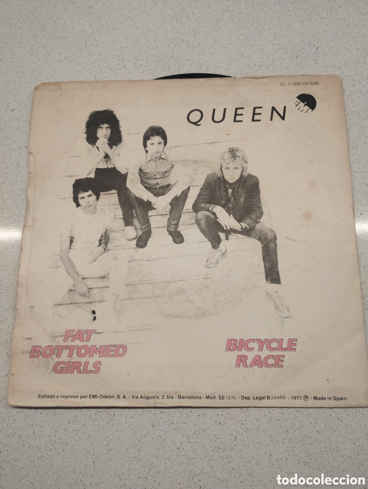 Discos de vinilo: Queen Bicycle Race a&ntilde;o 1978 - Foto 2